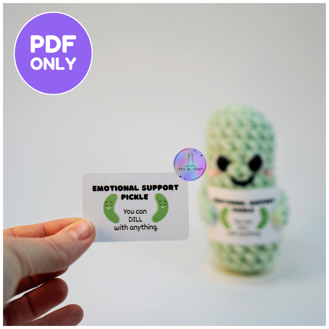 tags-pdf-emotional-support-pickle-amis-by-ang-le for Emotional Support Pickle Tag Free Printable Pdf Tags - PDF - Emotional Support Pickle – Amis by Angèle for Emotional Support Pickle Tag Free Printable Pdf