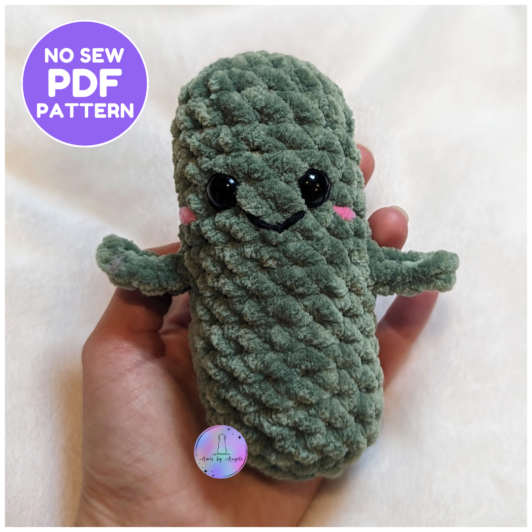 Pattern - Emotional Support Pickle (No Sew)