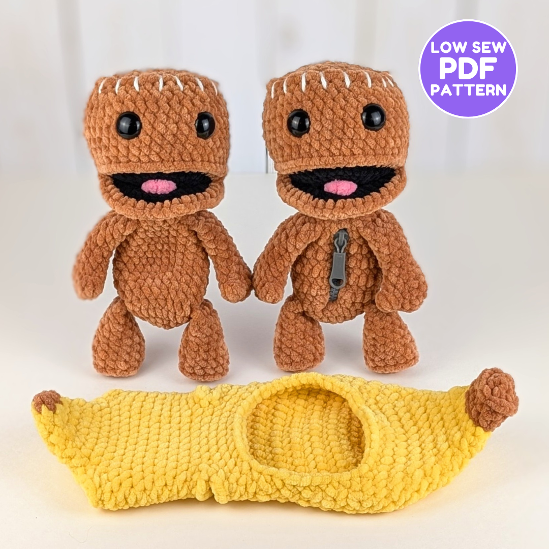 Pattern - Banana Pocket Boy (Low Sew)