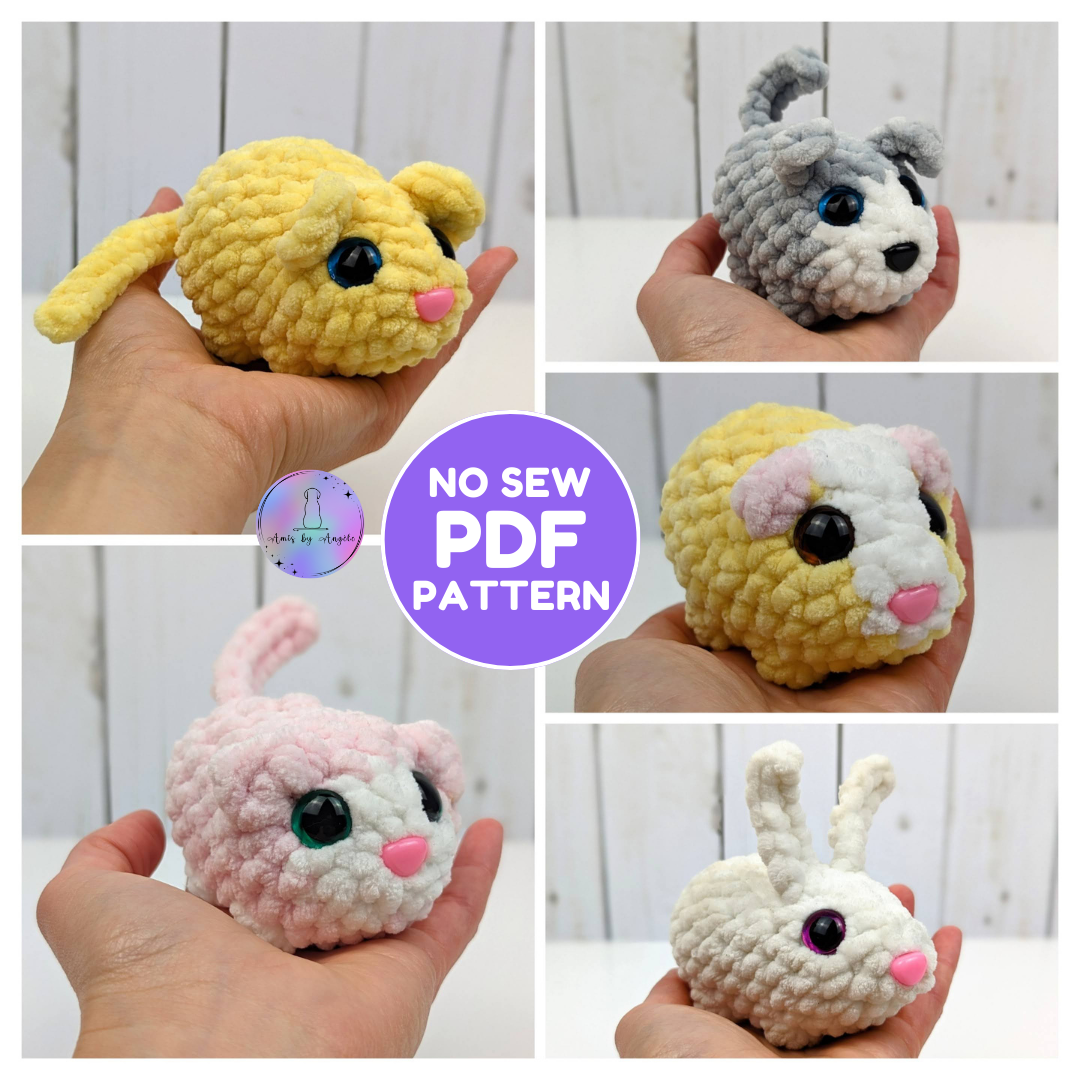Pattern - Mini Pets (No Sew)