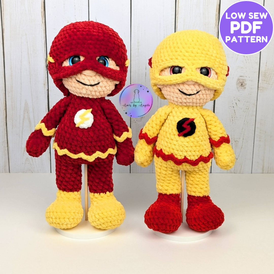 Pattern - Speedy and The Emerald Archer (Low Sew)