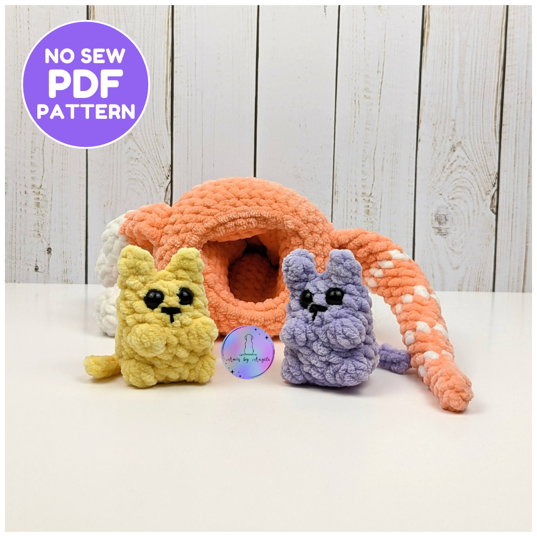 Pattern - Chloe and the Kittens (No Sew)