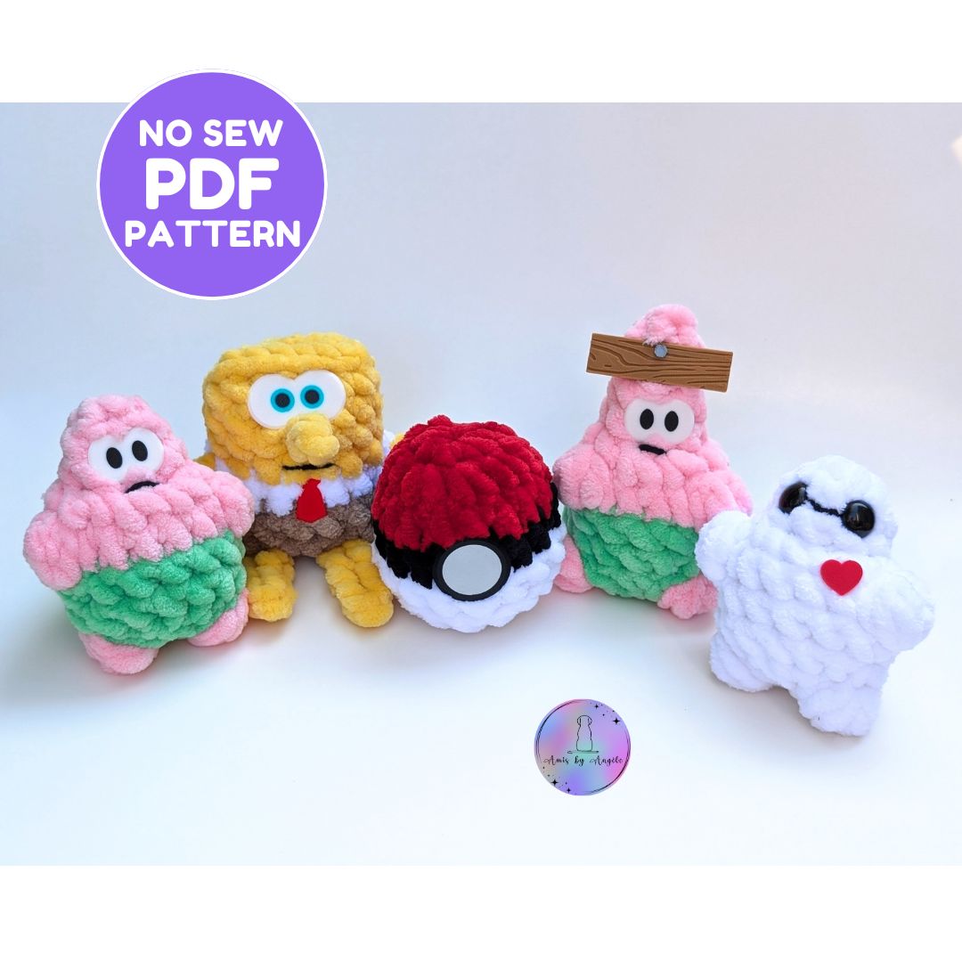Pattern - Claw Machine Minis (No Sew)