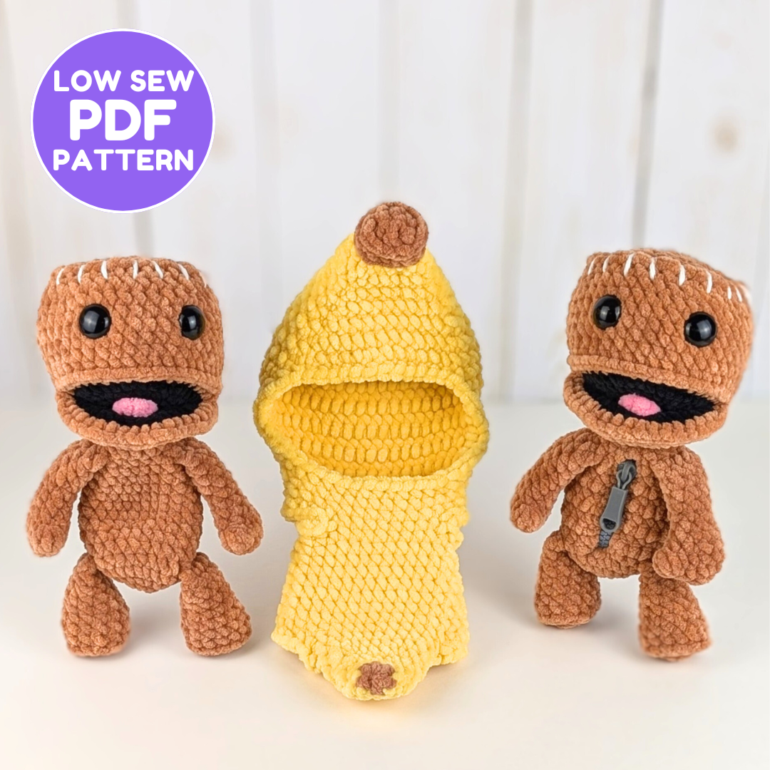 Pattern - Banana Pocket Boy (Low Sew)