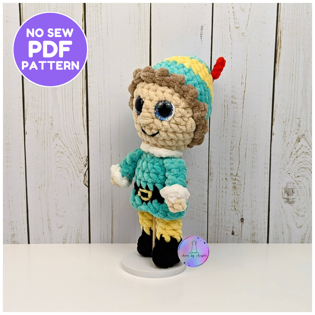 Pattern - Jingles the Elf (No Sew)