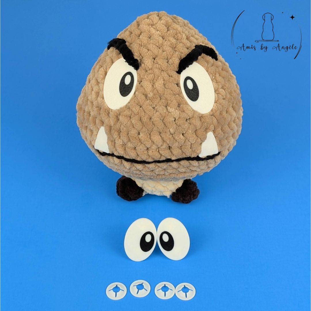 Safety Cartoon Oval Eyes (5 pairs)