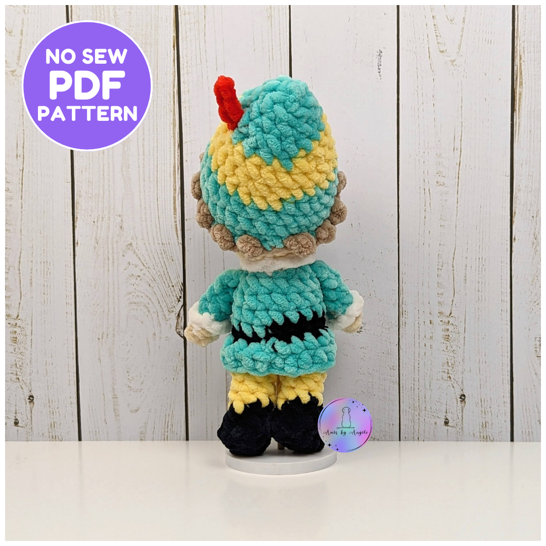 Pattern - Jingles the Elf (No Sew)