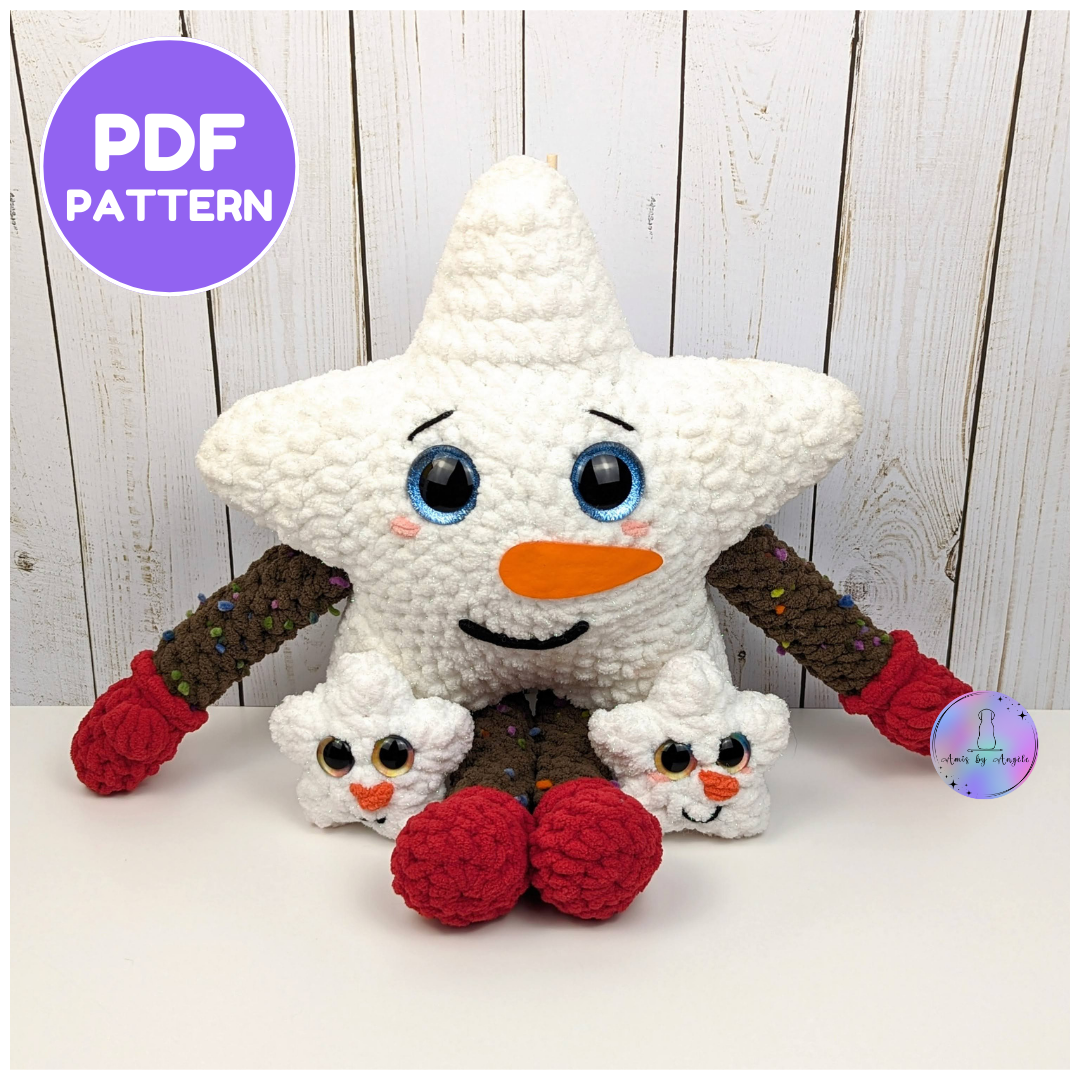 PATRON AU CROCHET Étoiles d'Hiver