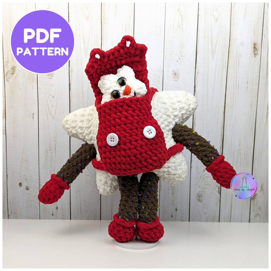 PATRON AU CROCHET Étoiles d'Hiver