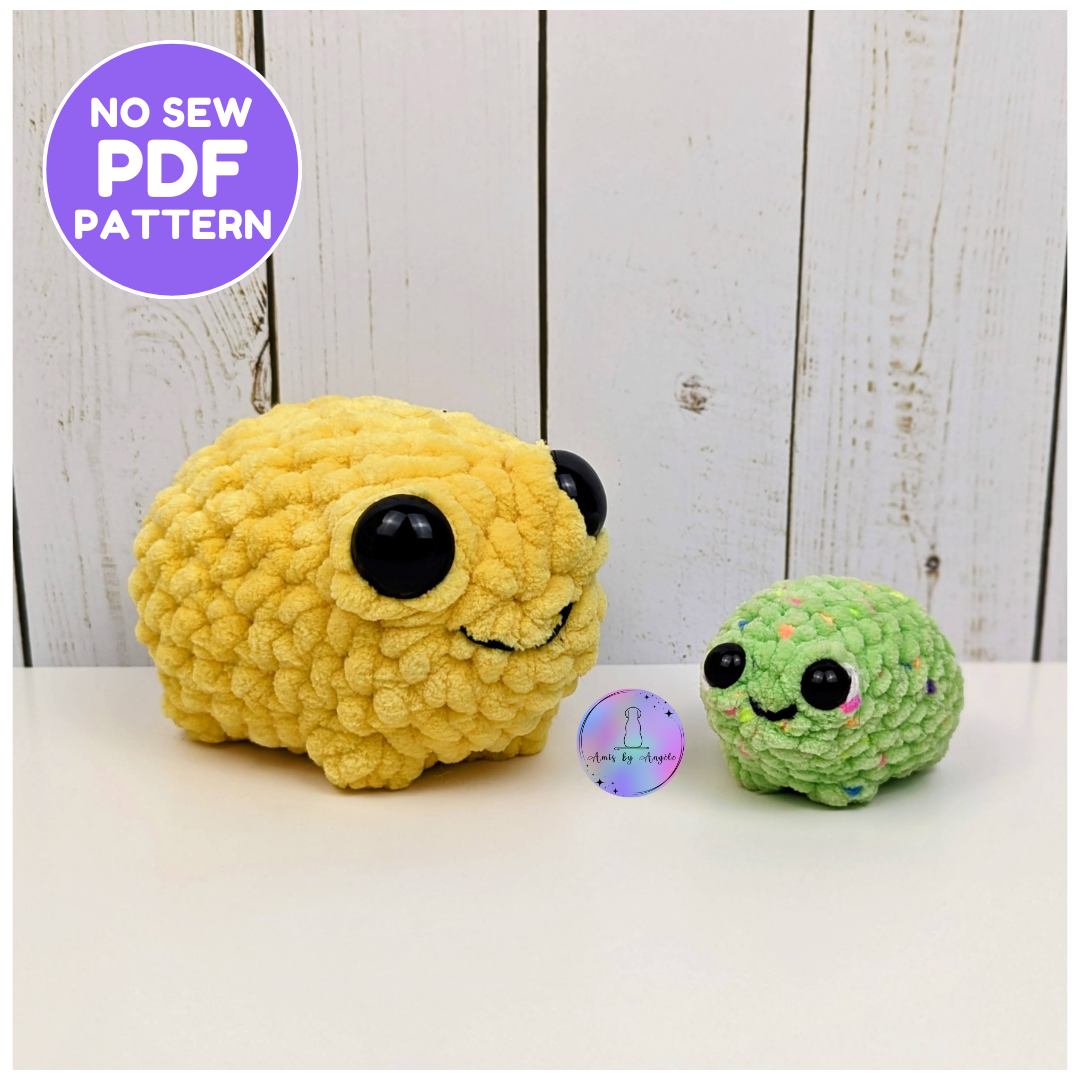 Pattern - Tommy the Toad (No Sew)