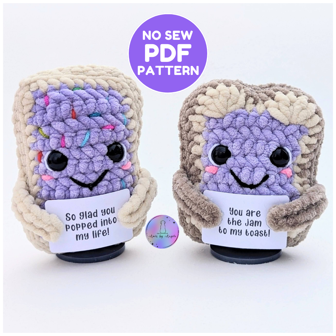 Pattern - Lovable Toast and Pop-Tart (No Sew)