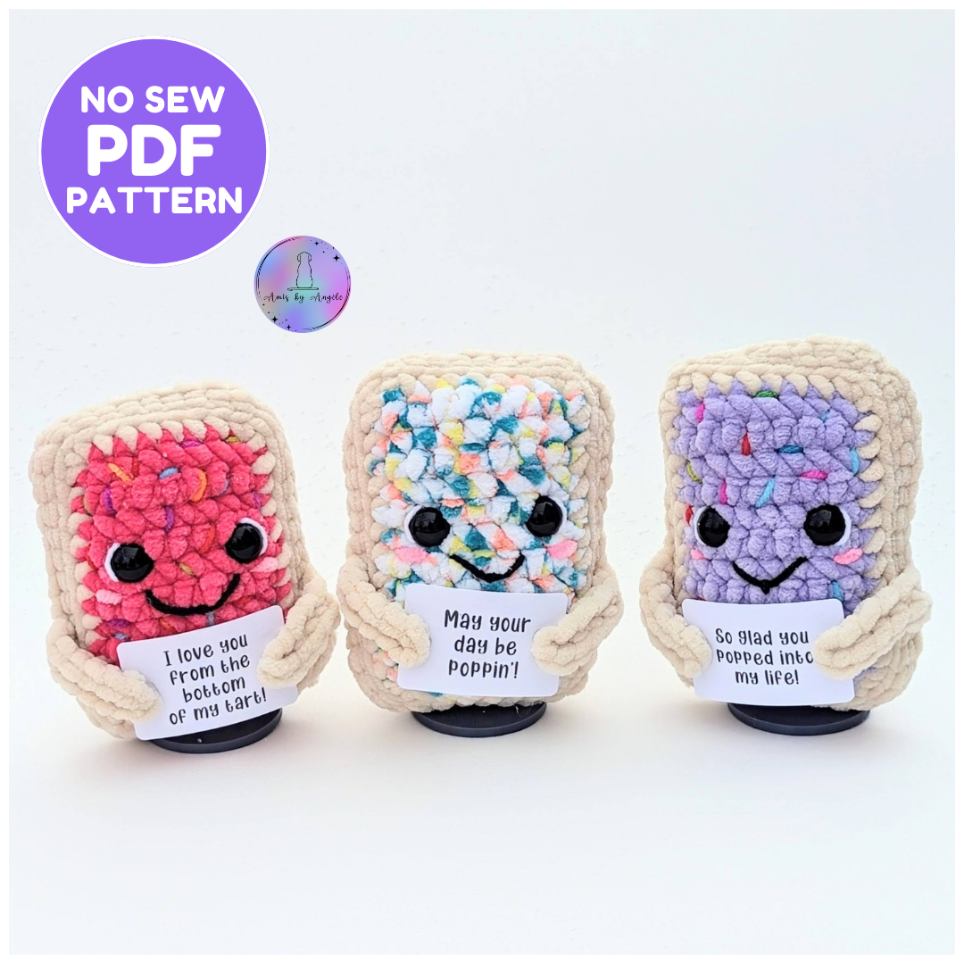 Pattern - Lovable Toast and Pop-Tart (No Sew)
