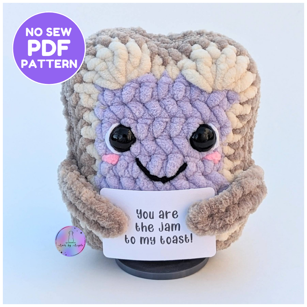 Pattern - Lovable Toast and Pop-Tart (No Sew)