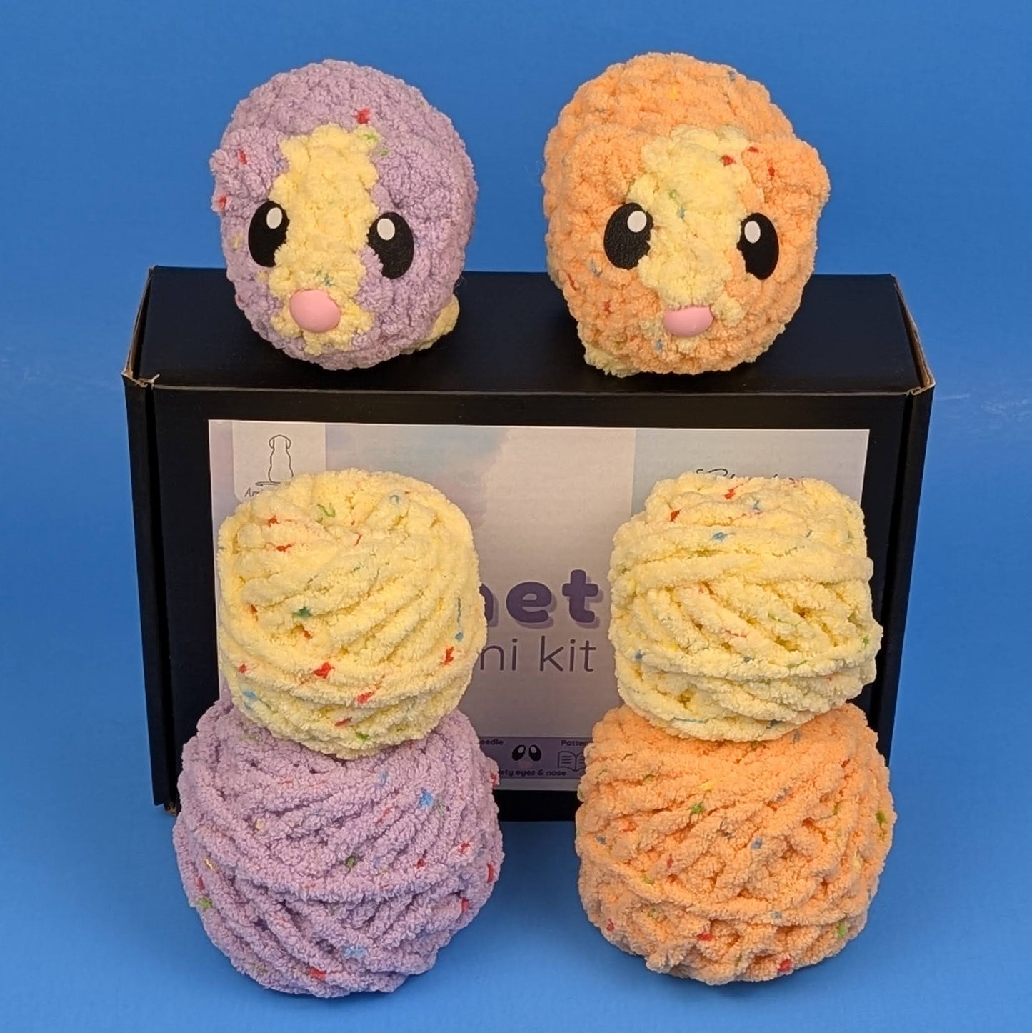 Amigurumi Crochet Kit - Greyson the Guinea Pig (Advanced Beginner)