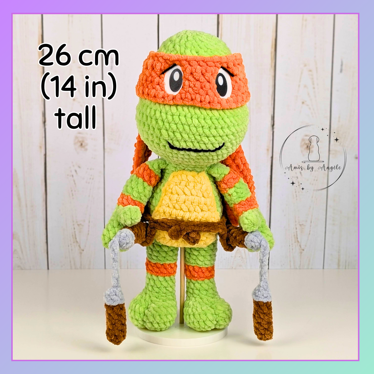 Reptile Warriors - Crocheted stuffed animal - Crocheted plushie