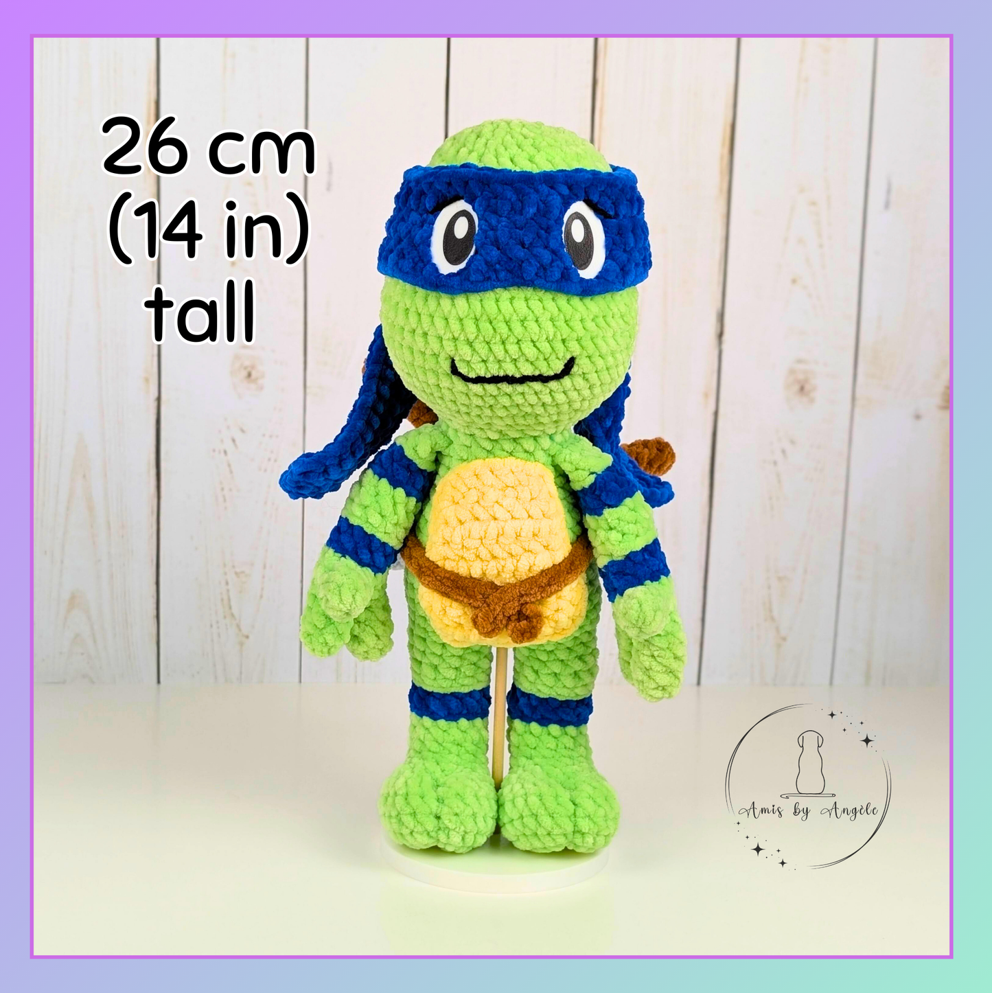 Reptile Warriors - Crocheted stuffed animal - Crocheted plushie