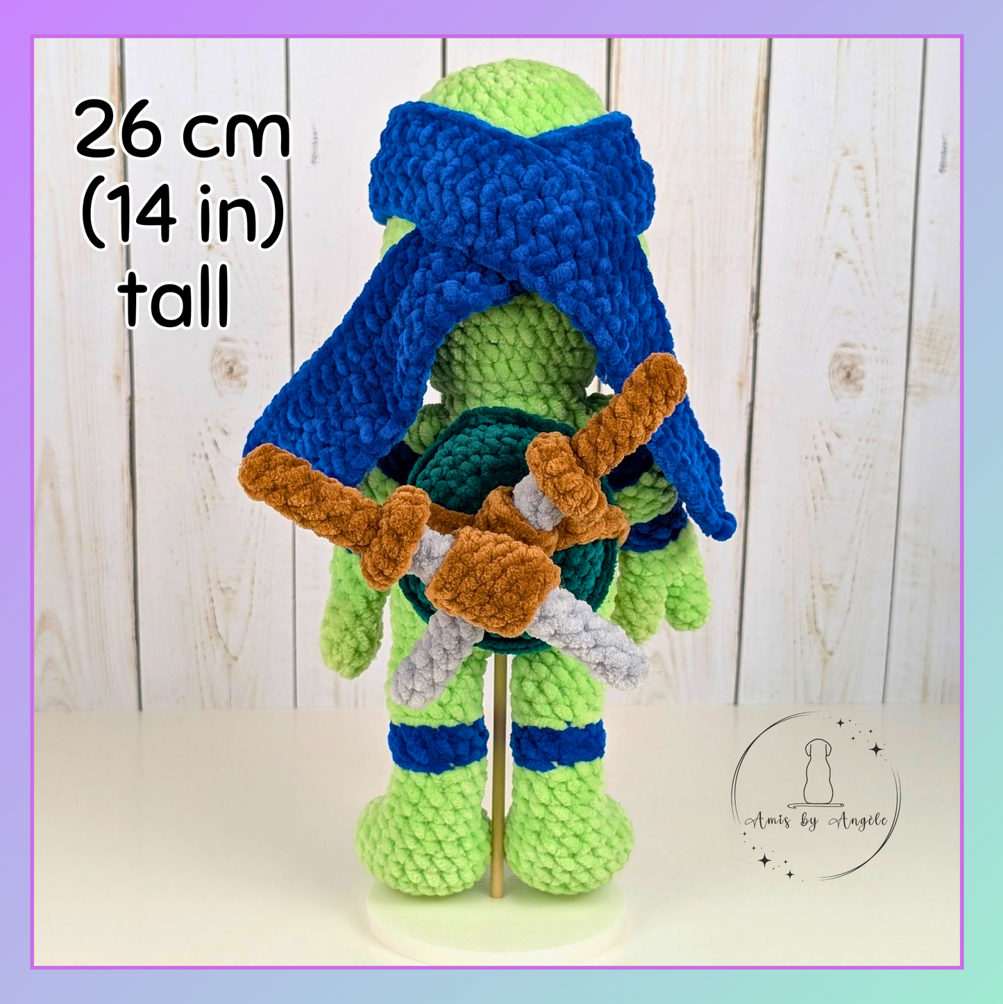 Reptile Warriors - Crocheted stuffed animal - Crocheted plushie