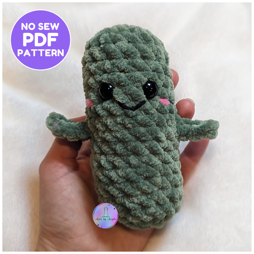 No Sew Soutien émotionnel Pickle MODÈLE DE CROCHET