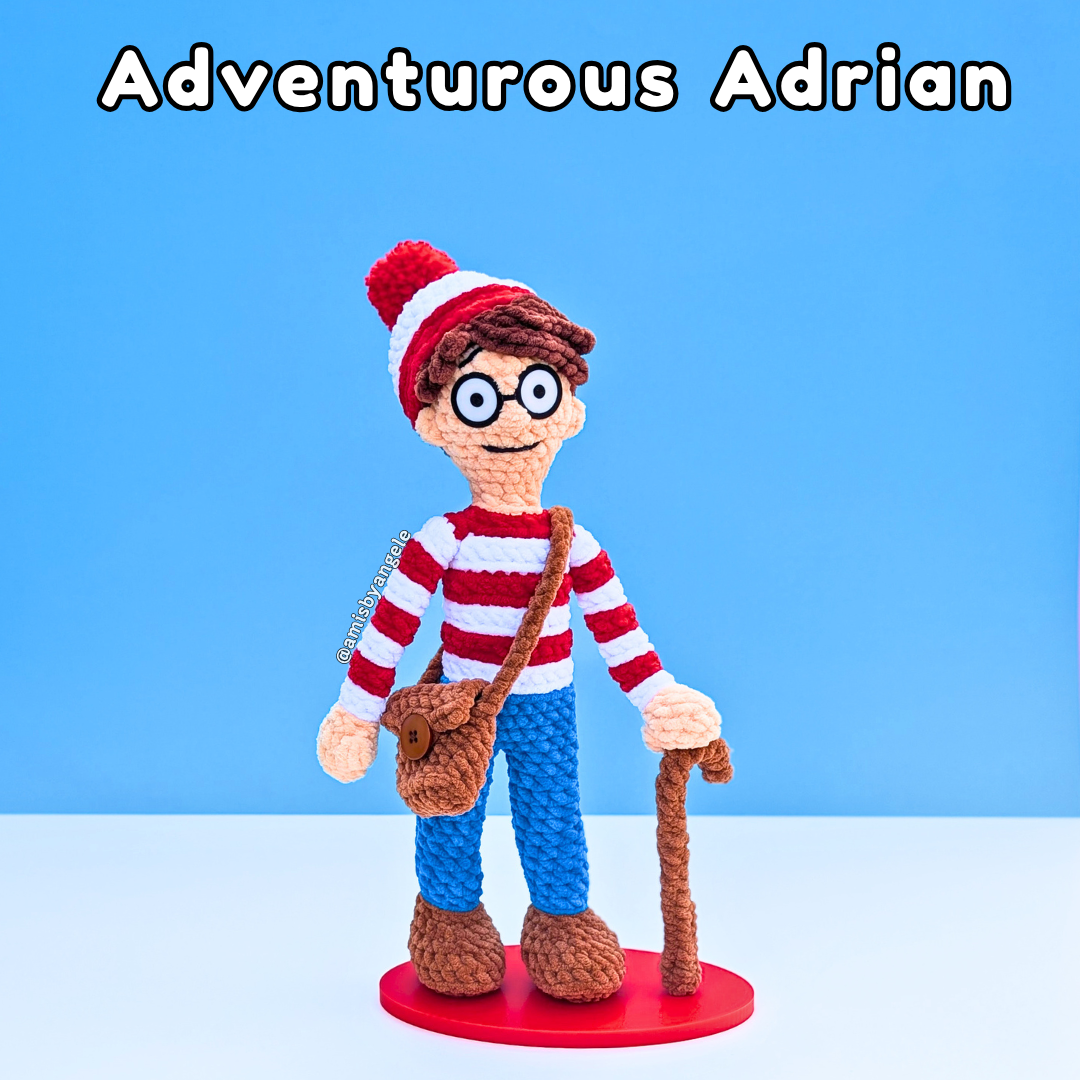 Pattern - Adventurous Adrian & Sleepy Simon (Low-Sew)