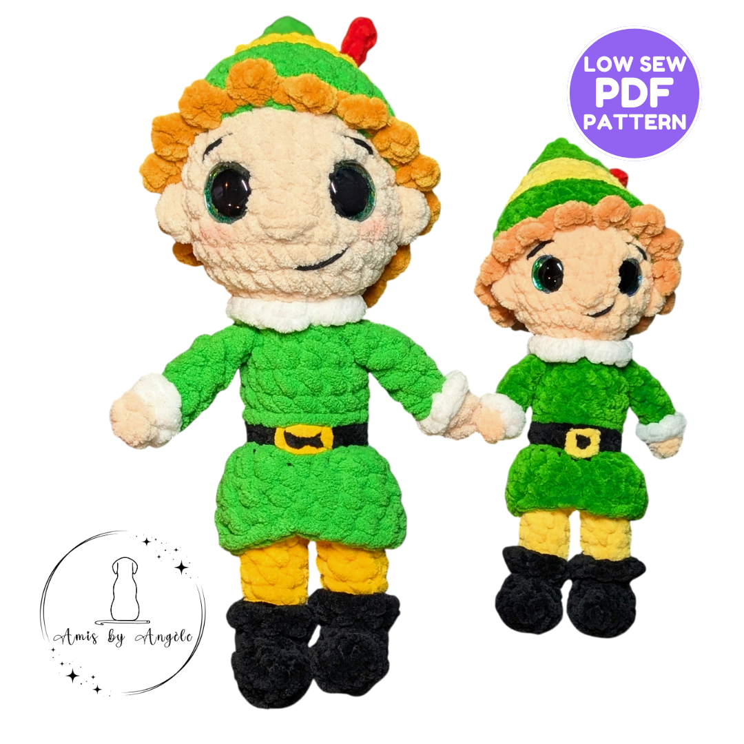 Pattern - Ernie the Elf (Low Sew)
