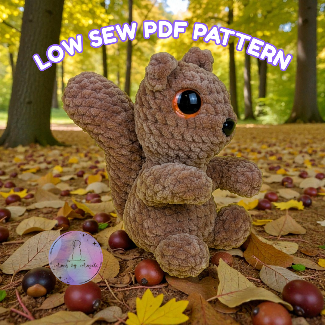 Pattern - Skunk and Squirrel (Low Sew)