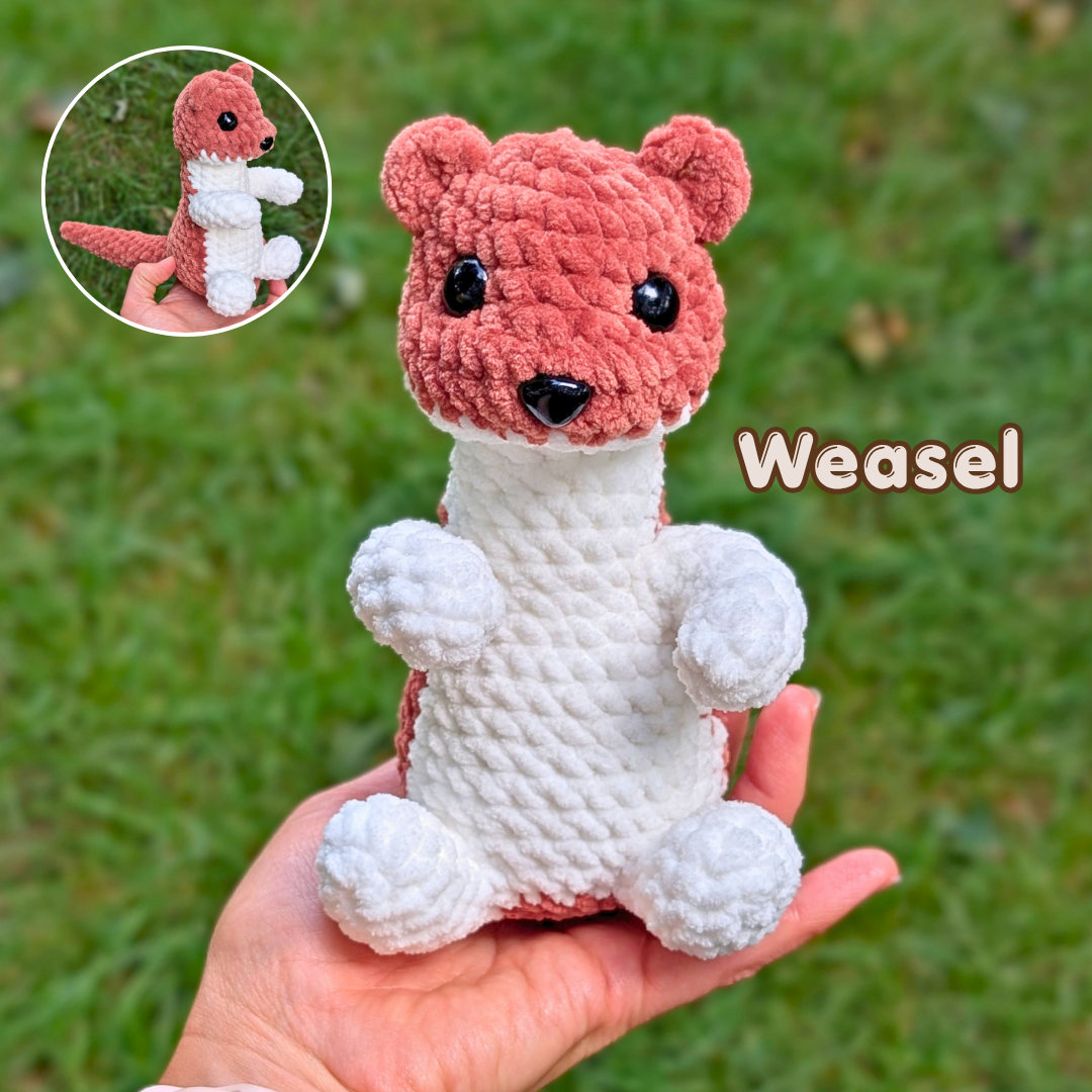 Pattern - Sable Ferret, Weasel and Black Footed Ferret (Low Sew)