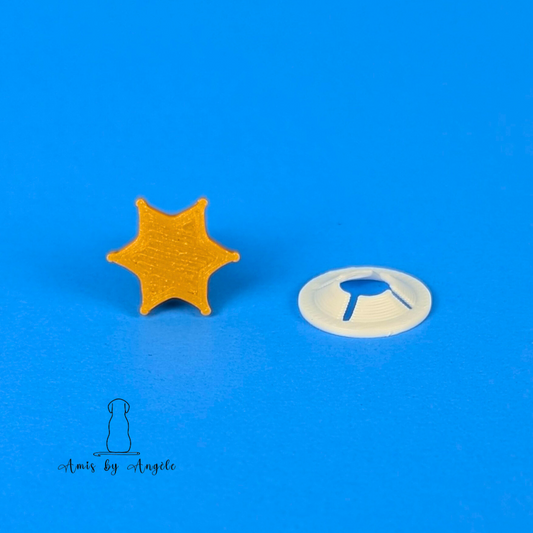 Cowboy Badge (5 pack)