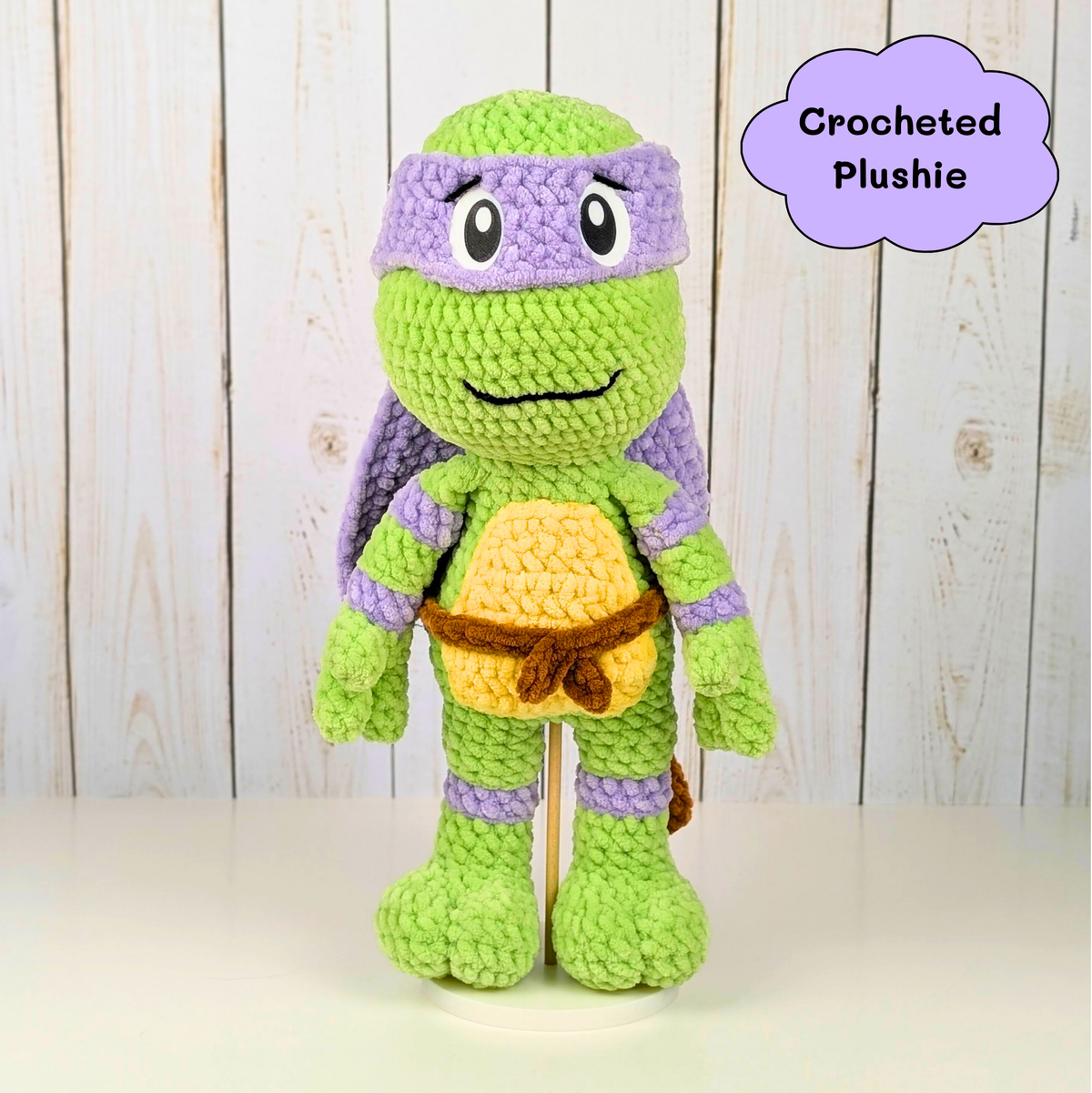 Reptile Warriors - Crocheted stuffed animal - Crocheted plushie