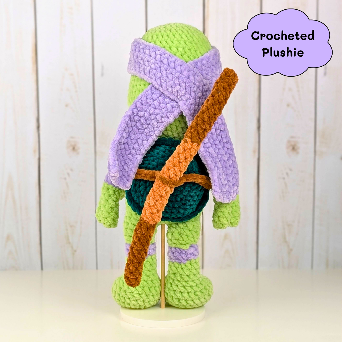 Reptile Warriors - Crocheted stuffed animal - Crocheted plushie