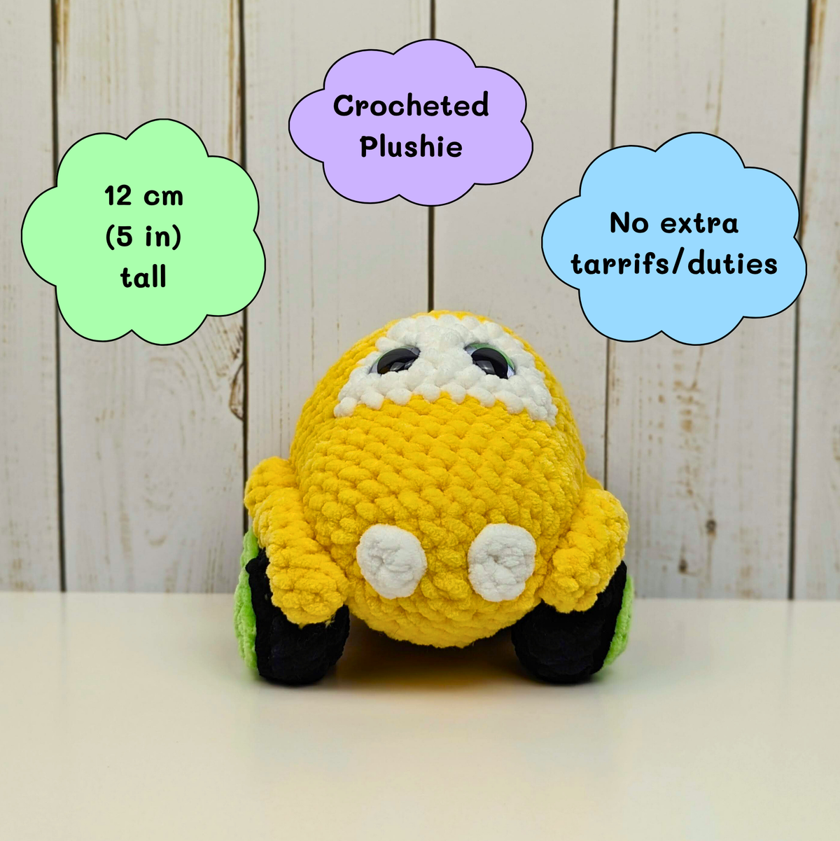 Maxi the Beetle Crocheted Stuffed Animal