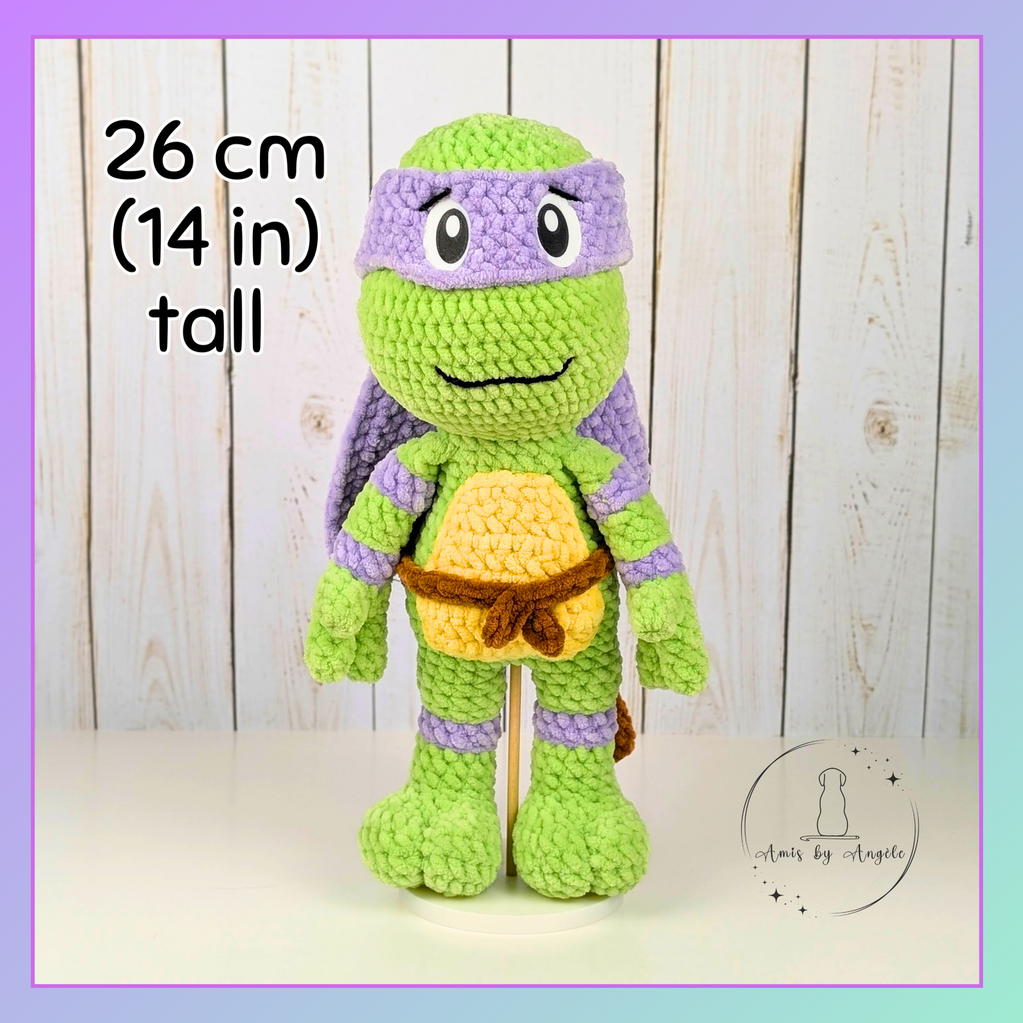 Reptile Warriors - Crocheted stuffed animal - Crocheted plushie