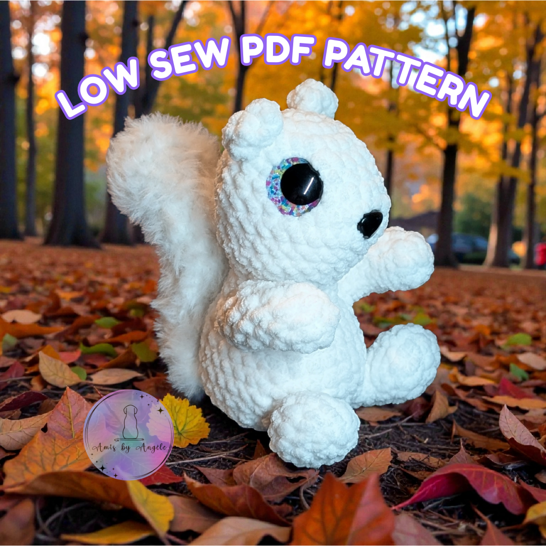 Pattern - Skunk and Squirrel (Low Sew)