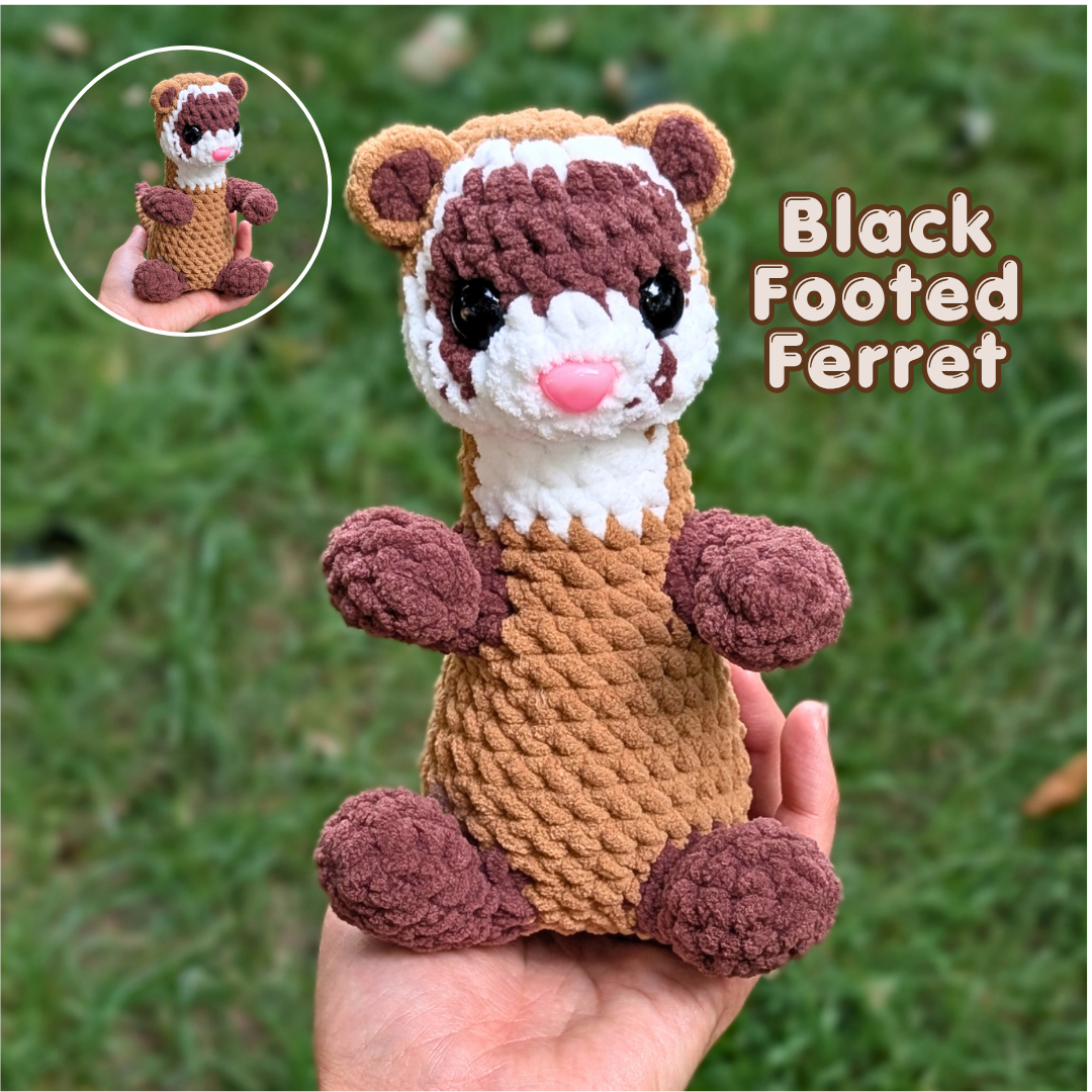 Pattern - Sable Ferret, Weasel and Black Footed Ferret (Low Sew)