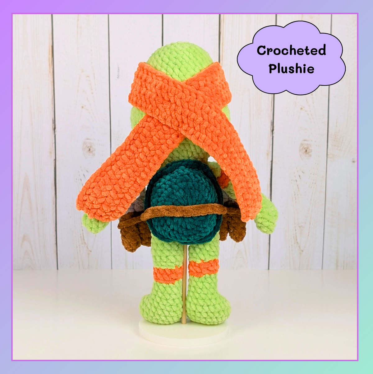 Reptile Warriors - Crocheted stuffed animal - Crocheted plushie