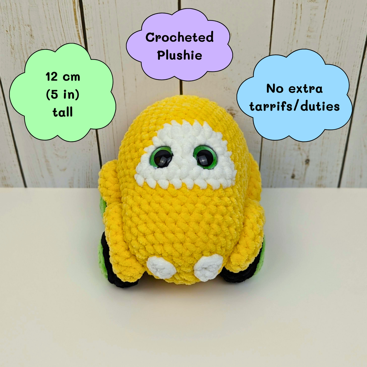 Maxi the Beetle Crocheted Stuffed Animal
