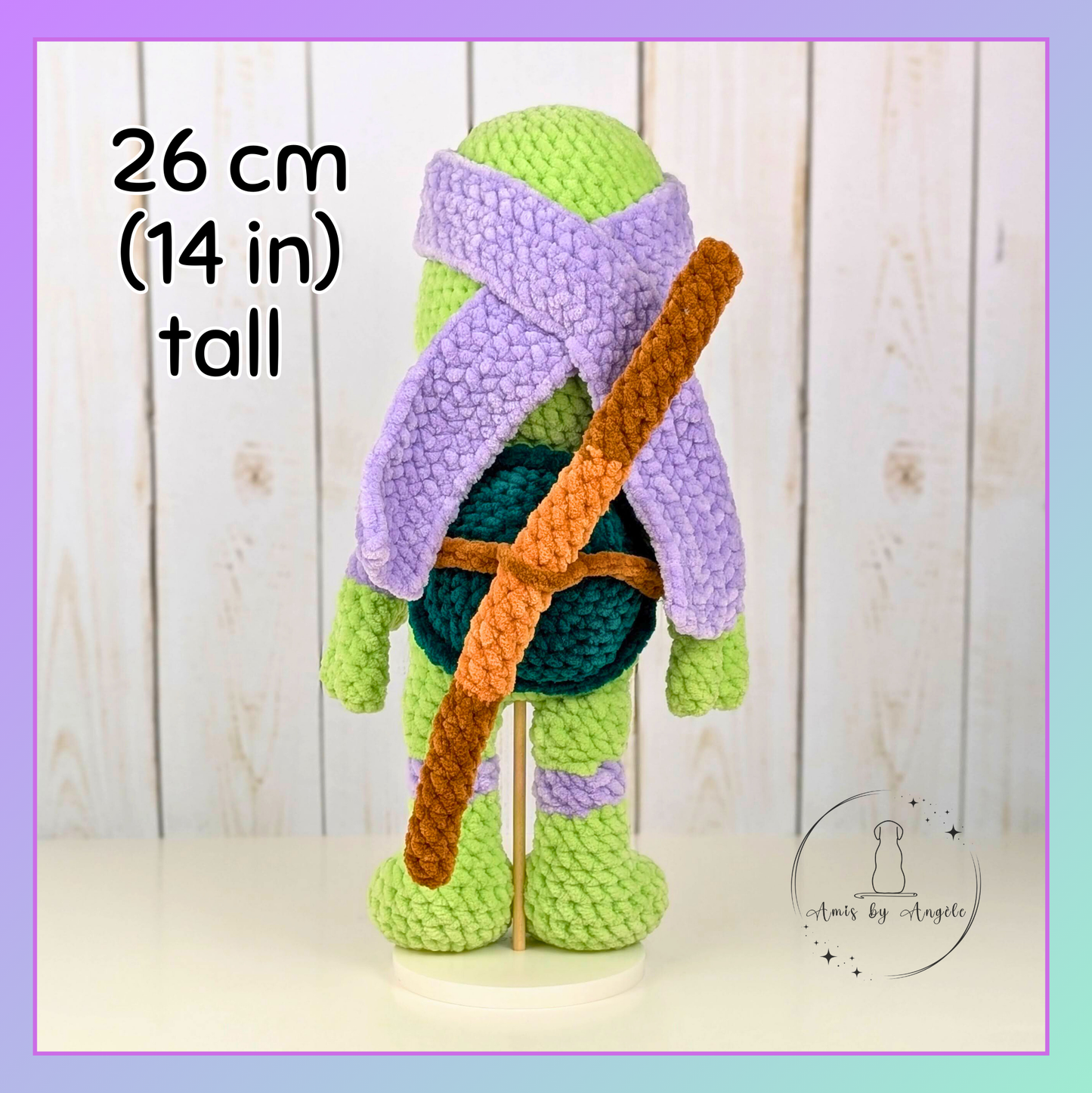 Reptile Warriors - Crocheted stuffed animal - Crocheted plushie