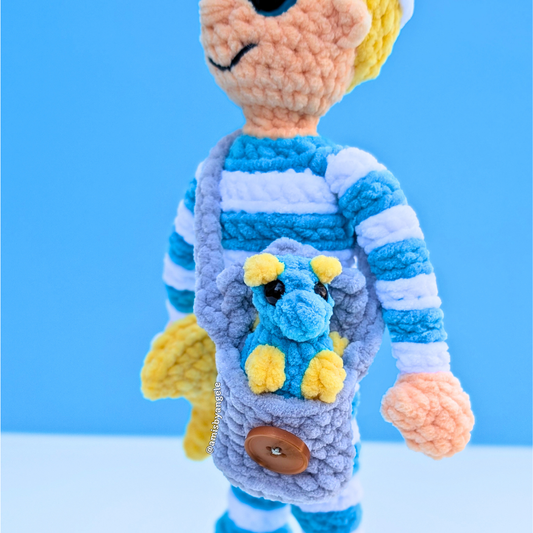 Pattern - Adventurous Adrian & Sleepy Simon (Low-Sew)