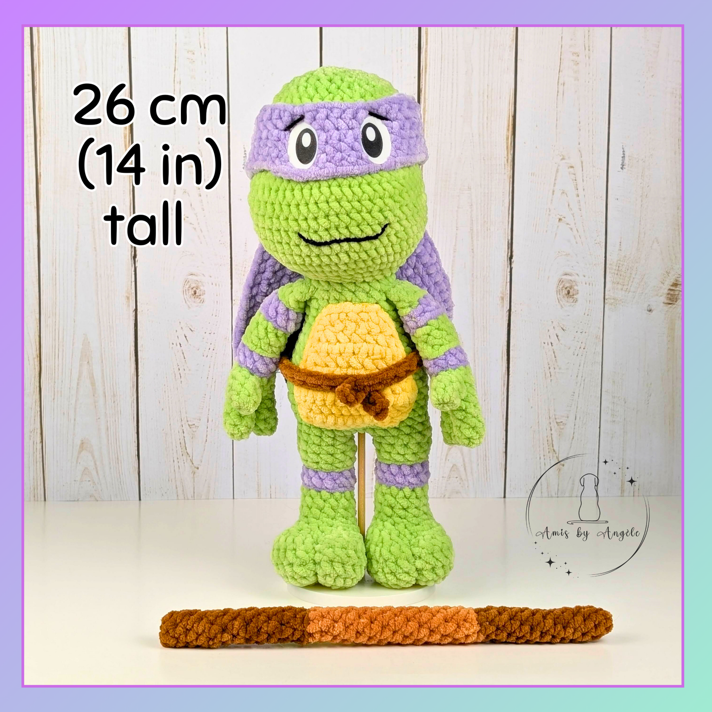 Reptile Warriors - Crocheted stuffed animal - Crocheted plushie