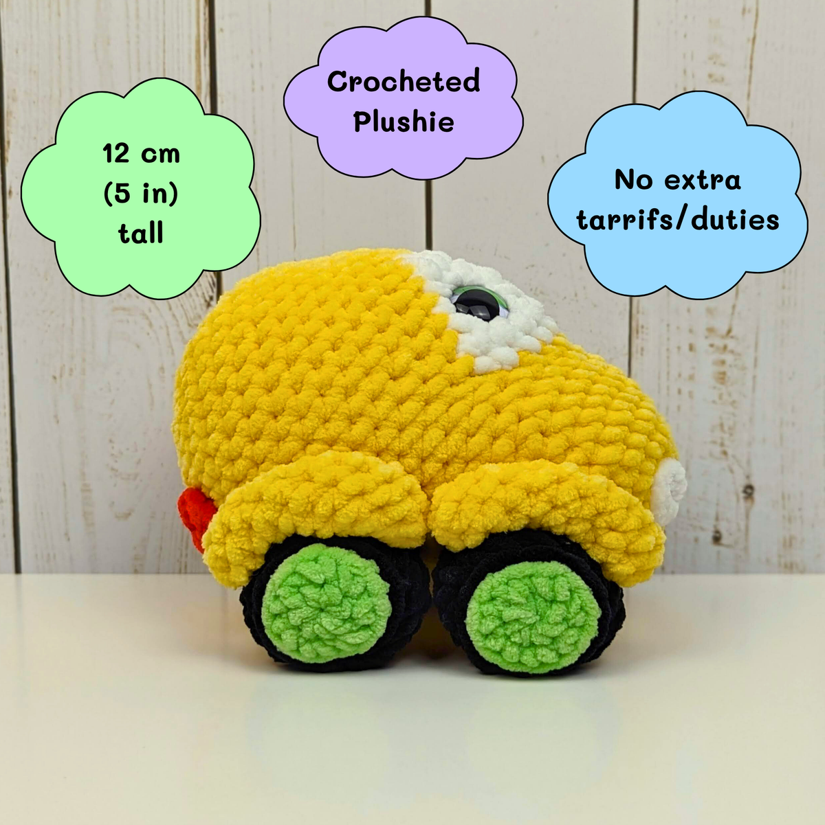 Maxi the Beetle Crocheted Stuffed Animal