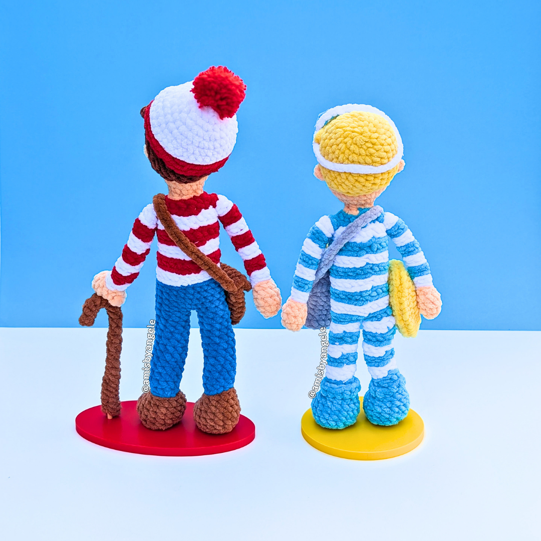 Pattern - Adventurous Adrian & Sleepy Simon (Low-Sew)