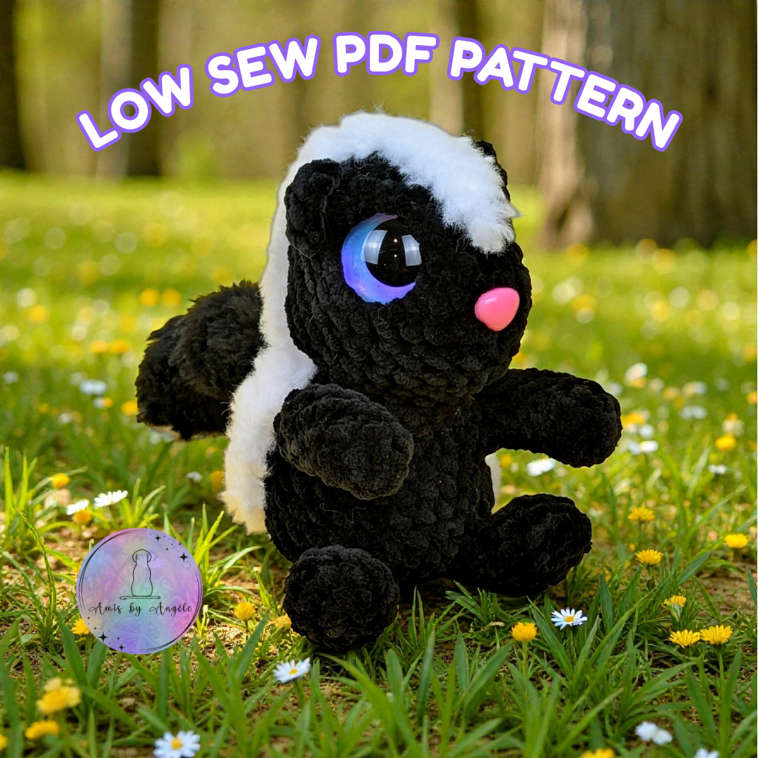 Pattern - Skunk and Squirrel (Low Sew)