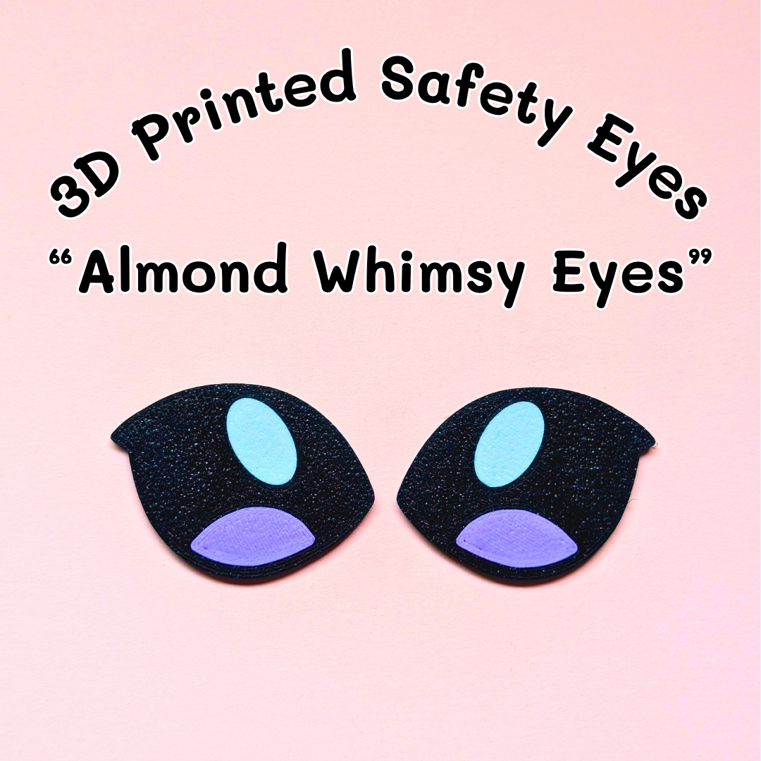 Safety Eyes - Almond Whimsy Eyes