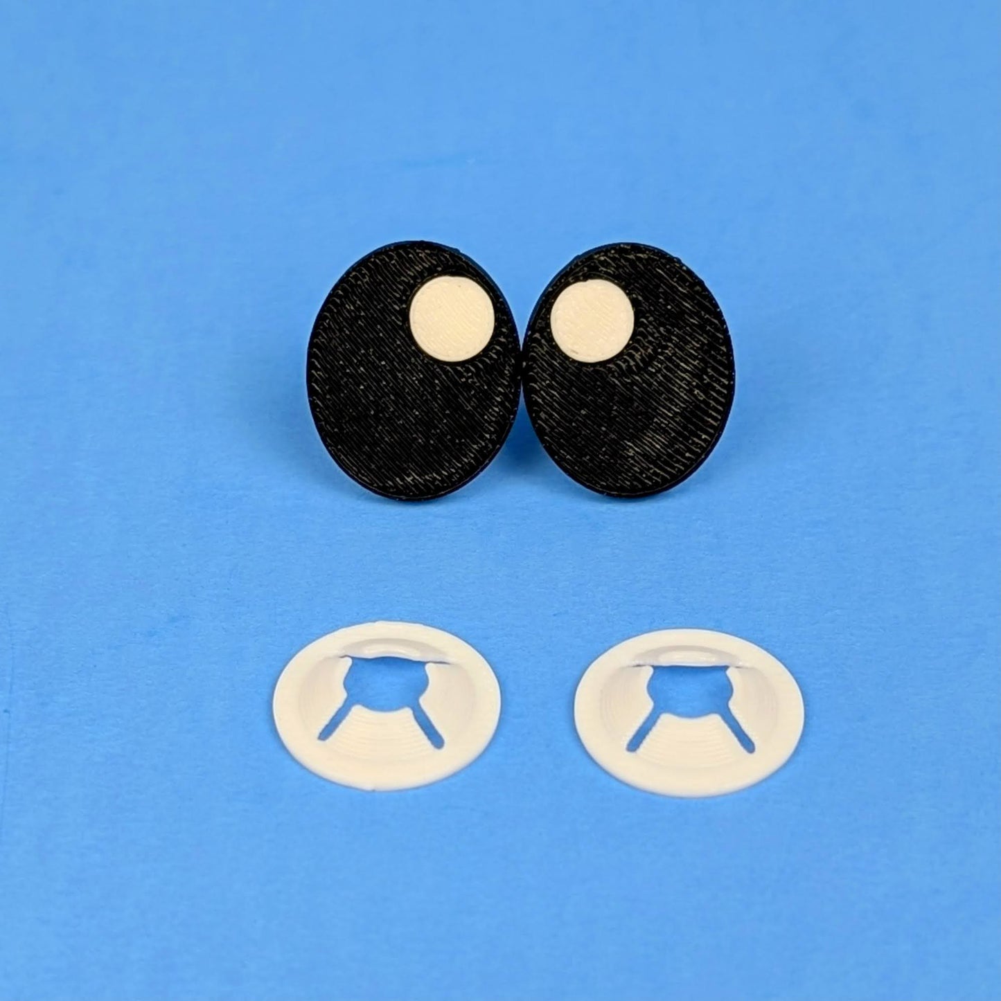 Safety Eyes - Black Oval Kawaii