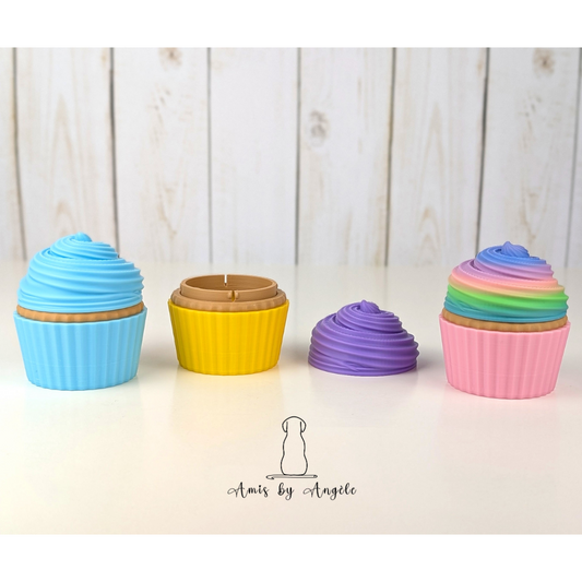 Cupcake Container (fits stitch markers)