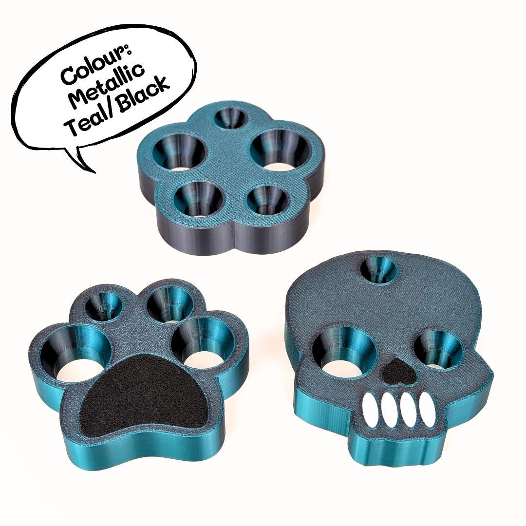 Safety Eye Jig for Amigurumi – 7mm-50mm Eye Tool, Skull, Paw, Monstera, Flower, Shamrock