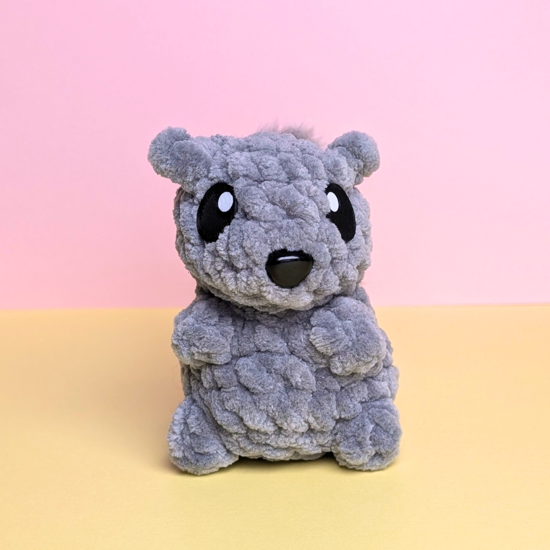 Pattern - Baby Squirrel and Skunk (No-Sew)